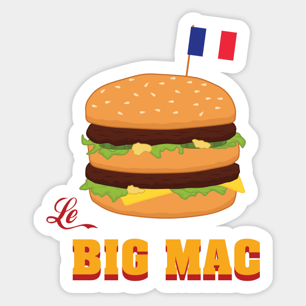 Le Big Mac Sticker by Woah_Jonny